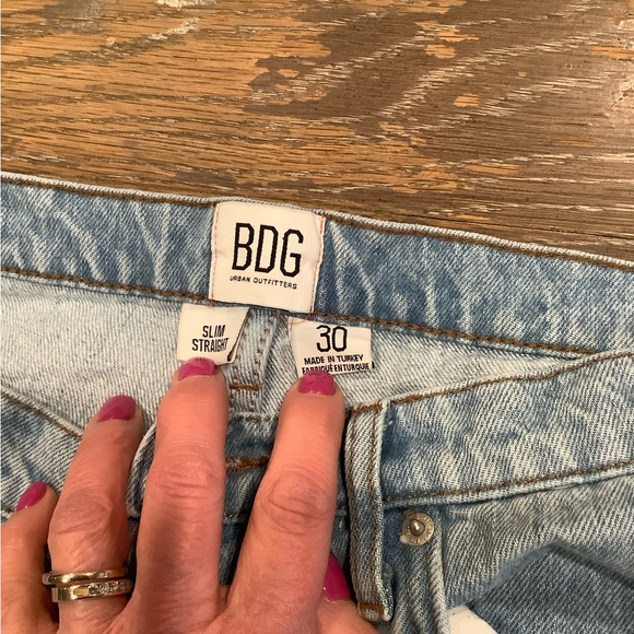 BDG Urban Outfitters Slim Straight Jeans - Size 30 - Picture 2 of 5